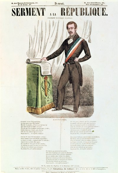 Hoja lírica ilustrada para 